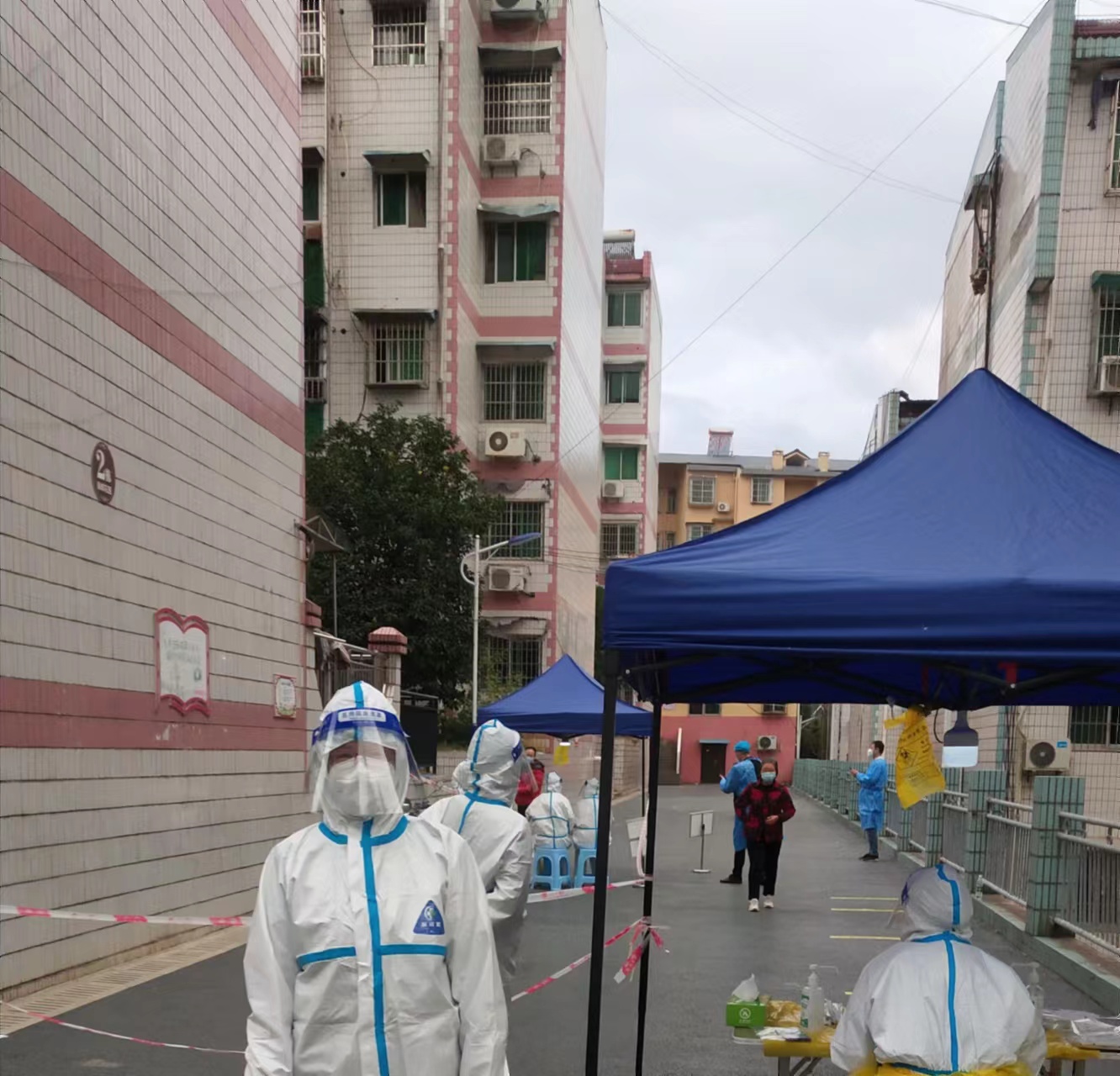 刘伟玲下沉社区参与疫情防控工作 (1).jpg